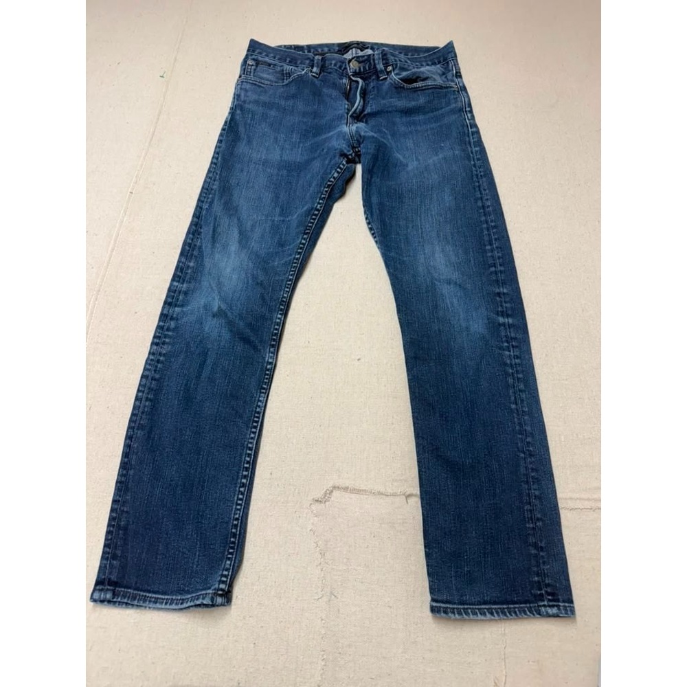 Polo Ralph Lauren Men’s 31x30 Blue Jeans Stretch Straight Leg [A67]